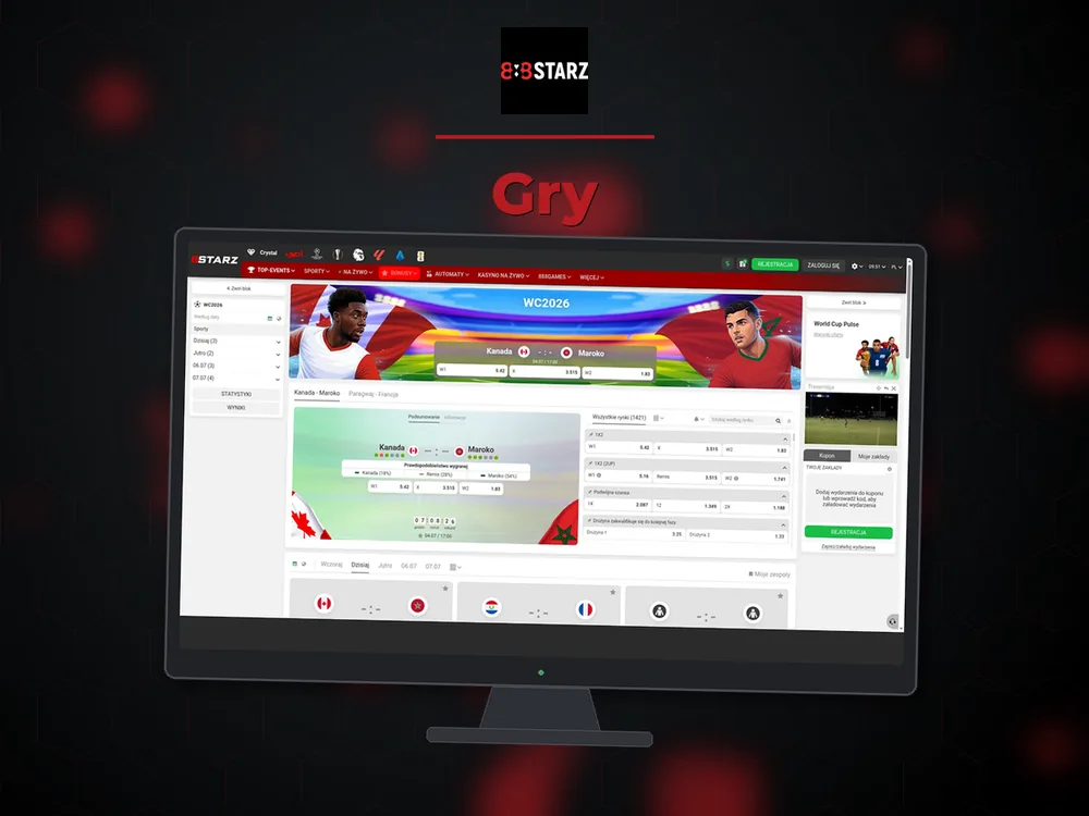 888Starz - Gry