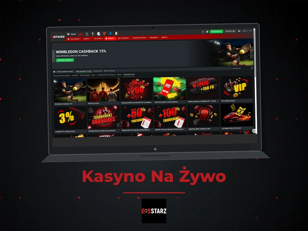 888Starz - Kasyno Na Żywo