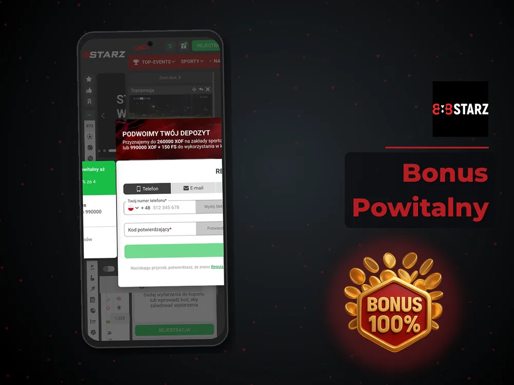 888Starz - Bonus Powitalny