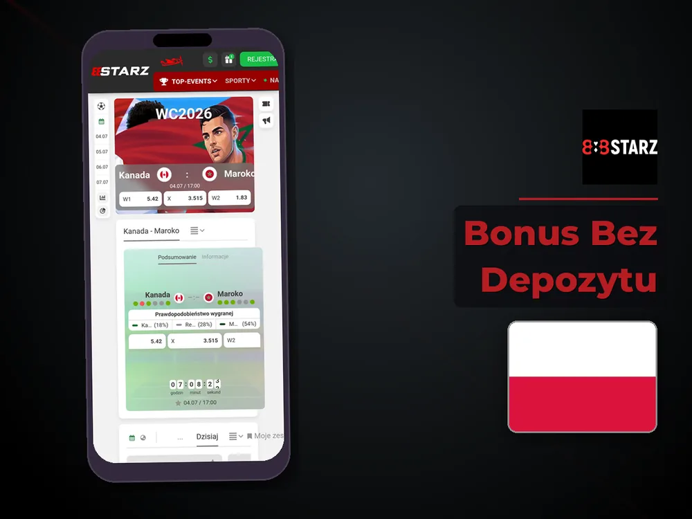 888Starz - Bonus Bez Depozytu