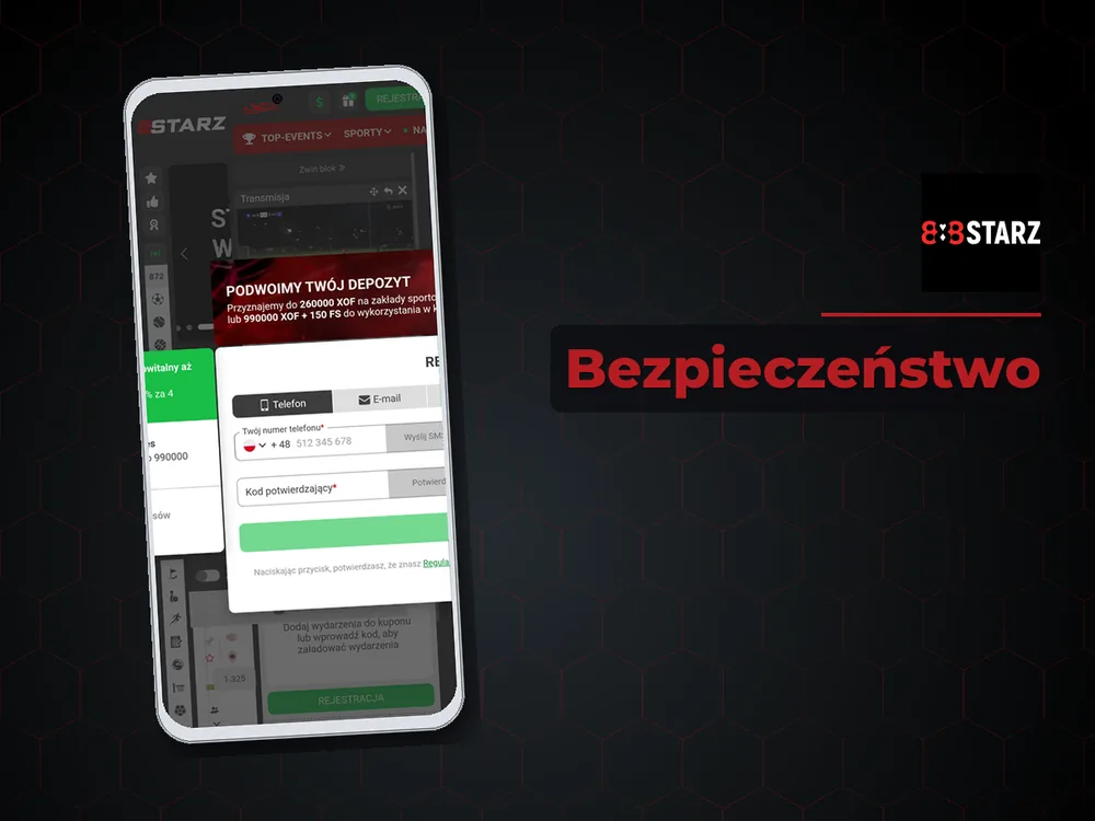 888Starz - Bezpieczeństwo