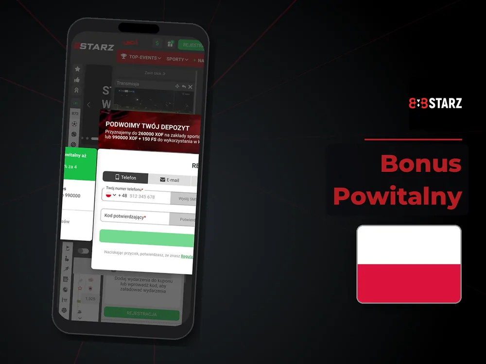 888Starz - Bonus Powitalny