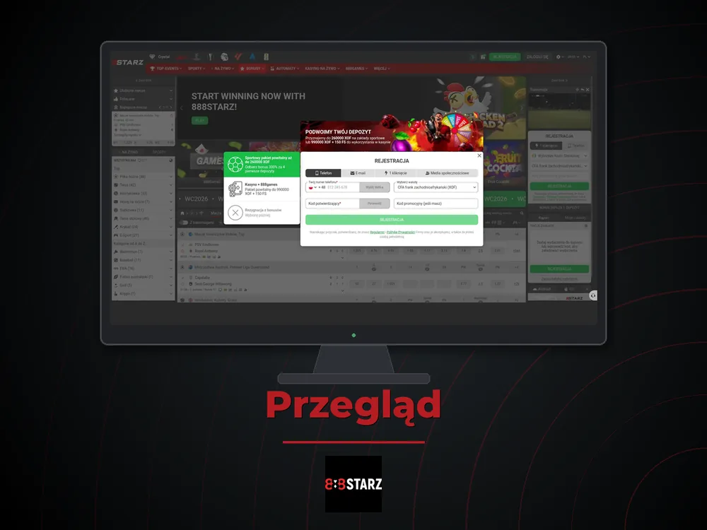 888Starz - Przegląd