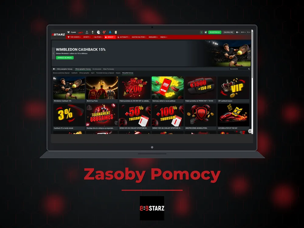 888Starz - Zasoby Pomocy