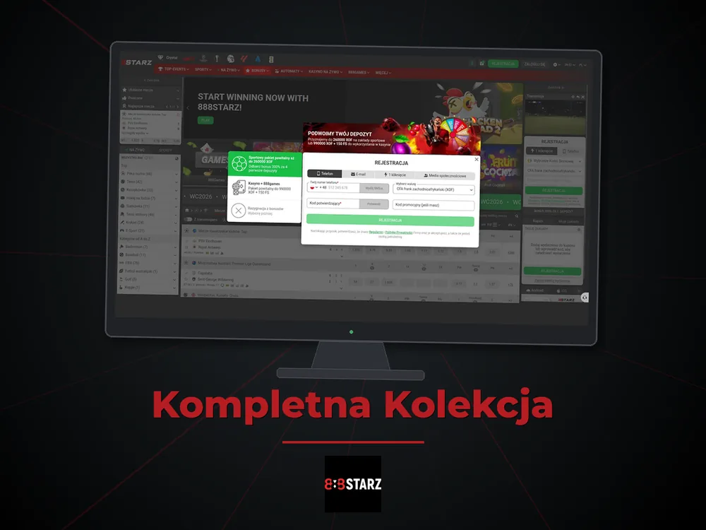 888Starz - Kompletna Kolekcja