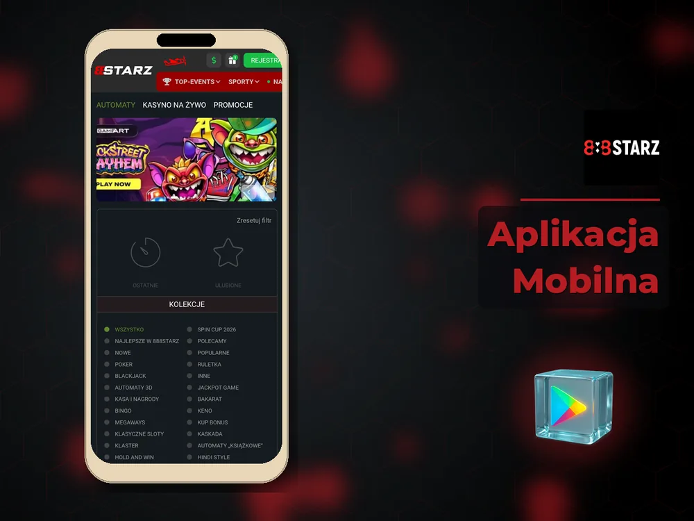 888Starz - Aplikacja Mobilna