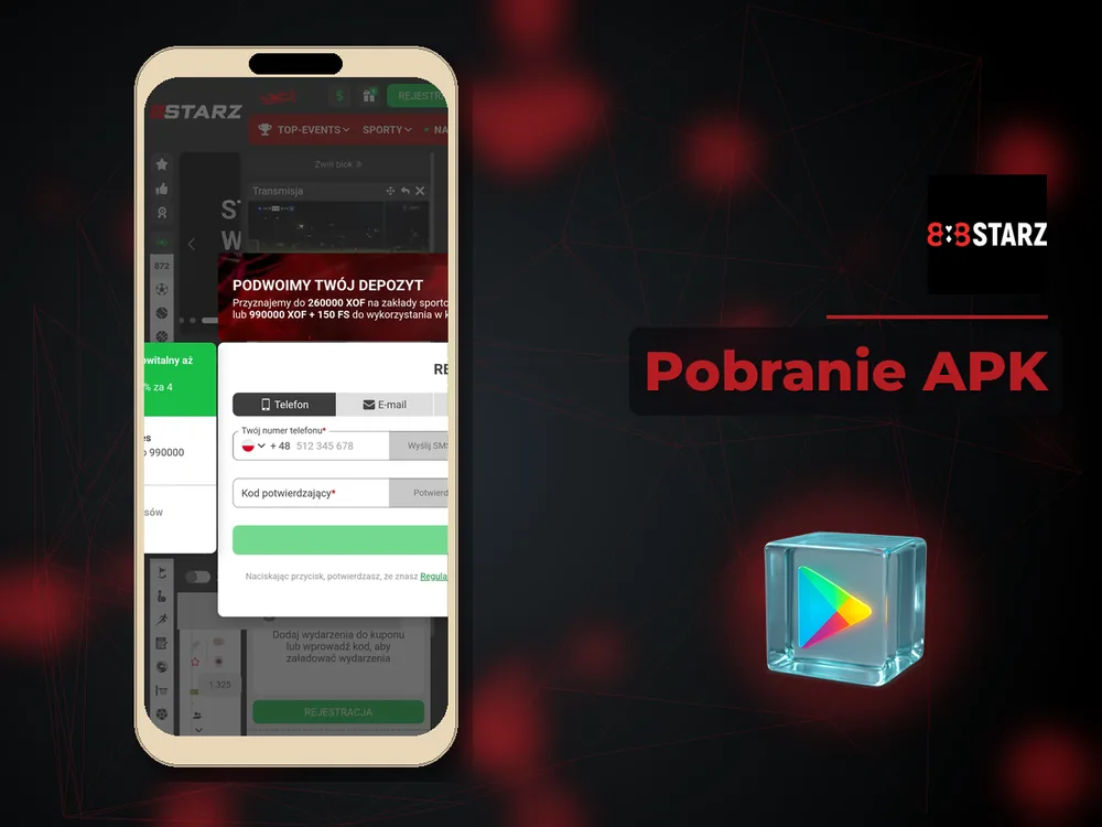 888Starz - Pobranie APK