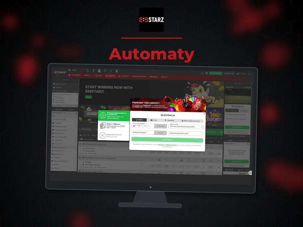 888Starz - Automaty