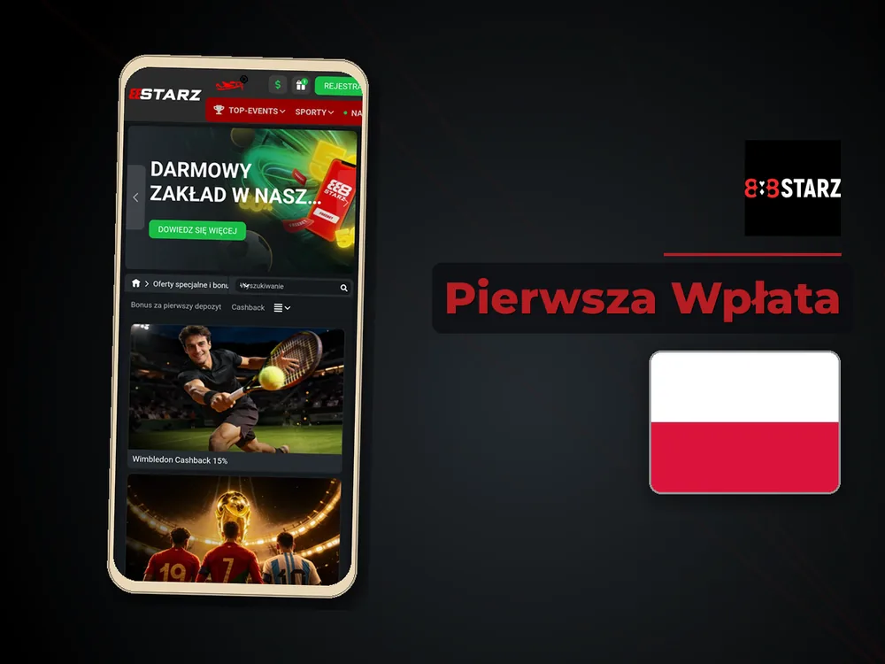 888Starz - Pierwsza Wpłata