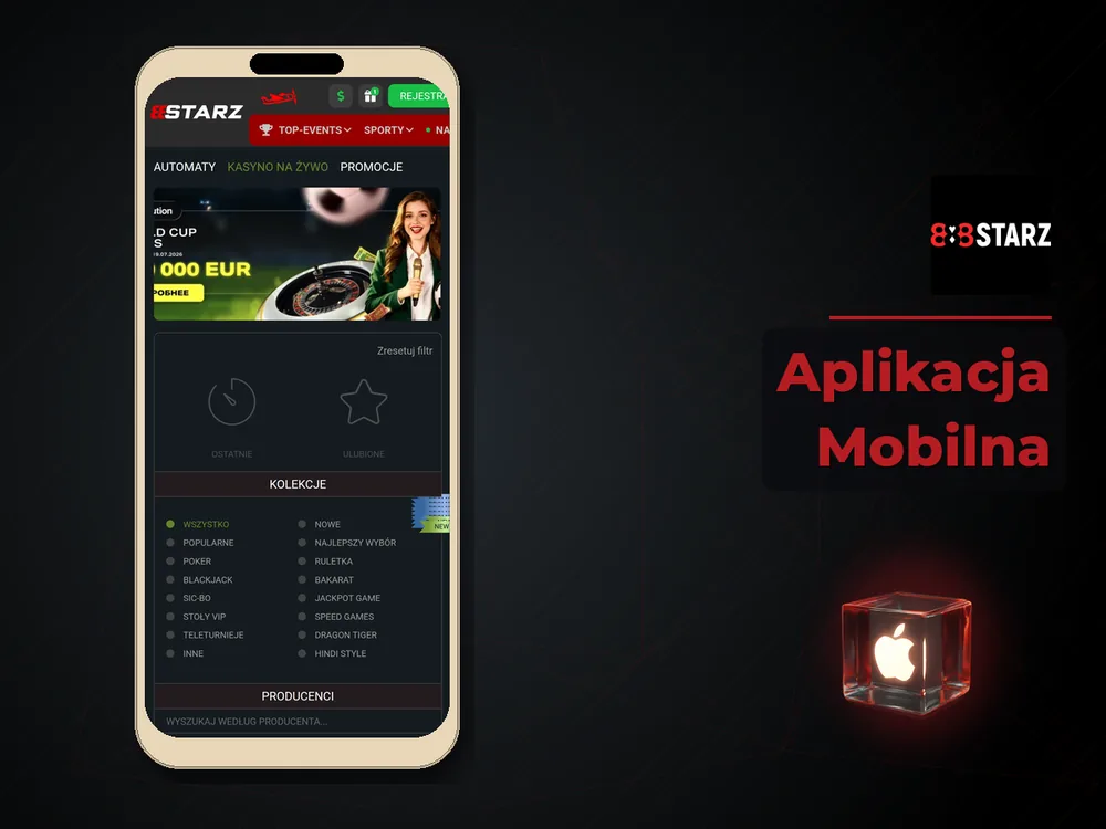 888Starz - Aplikacja Mobilna