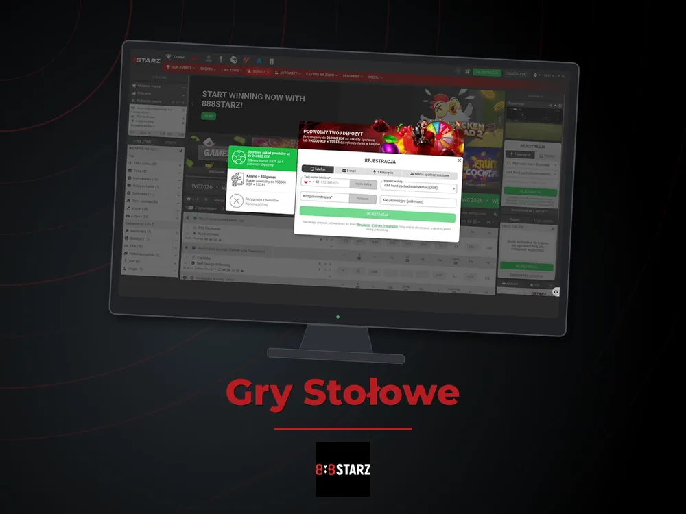 888Starz - Gry Stołowe