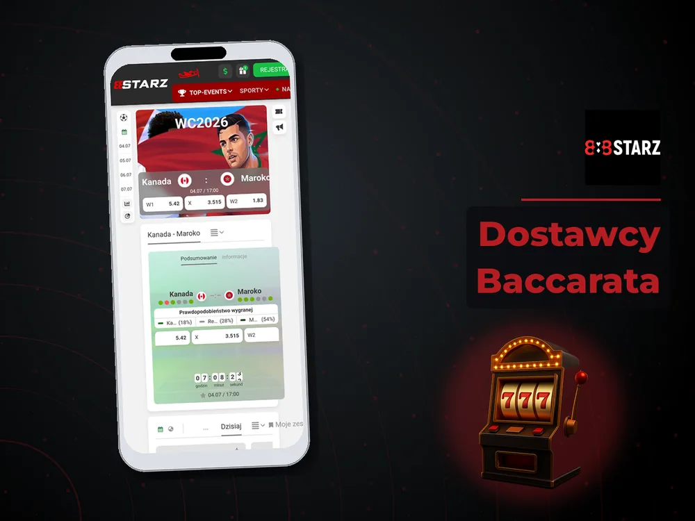 888Starz - Dostawcy Baccarata