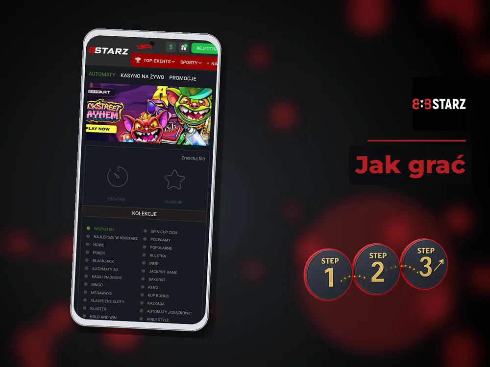 888Starz - Jak grać