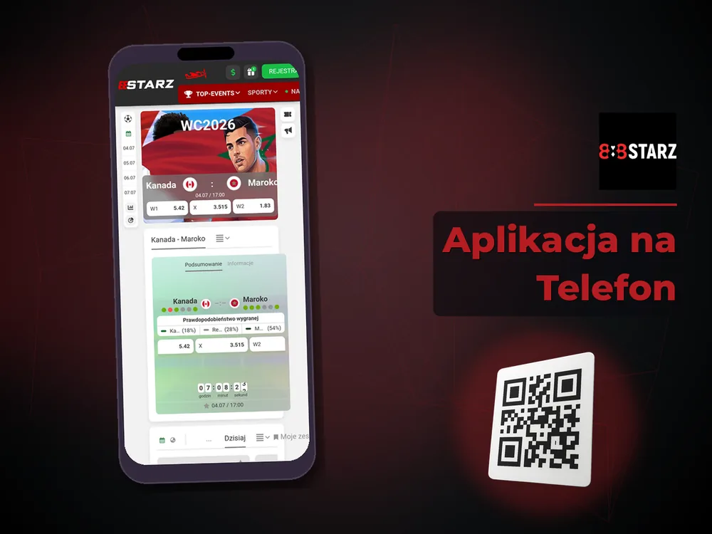 888Starz - Aplikacja na Telefon