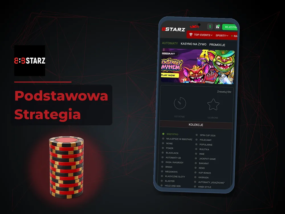 888Starz - Podstawowa Strategia