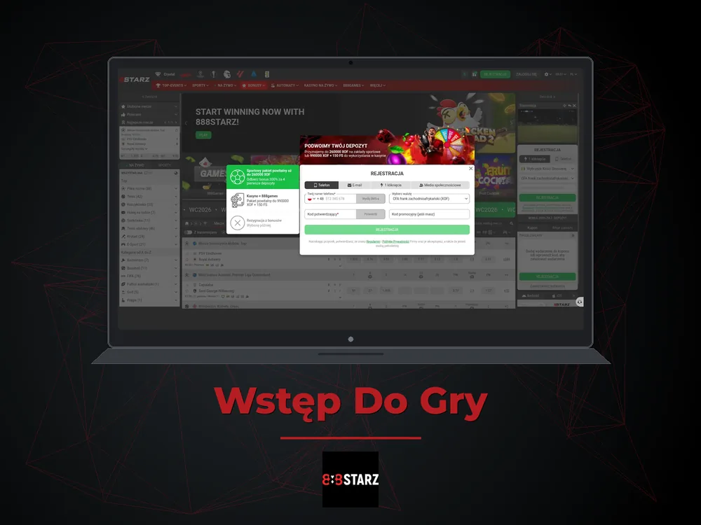 888Starz - Wstęp Do Gry