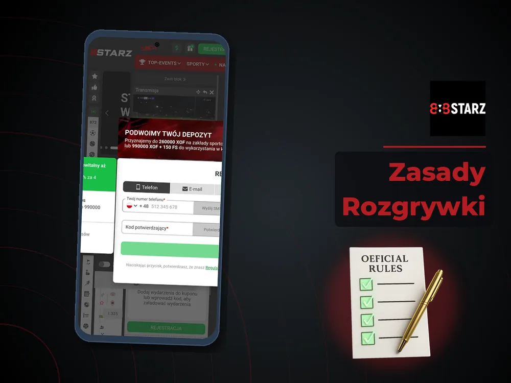 888Starz - Zasady Rozgrywki