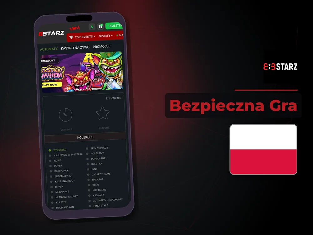 888Starz - Bezpieczna Gra