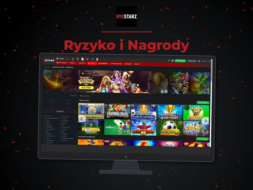888Starz - Ryzyko i Nagrody