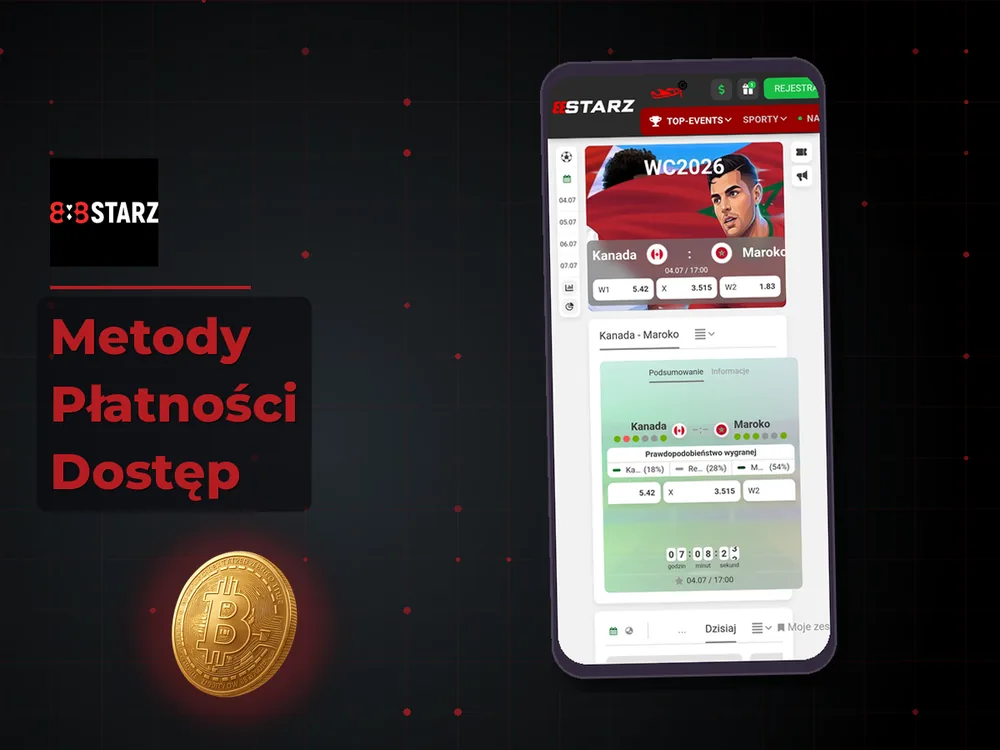 888Starz - Metody Płatności Dostęp