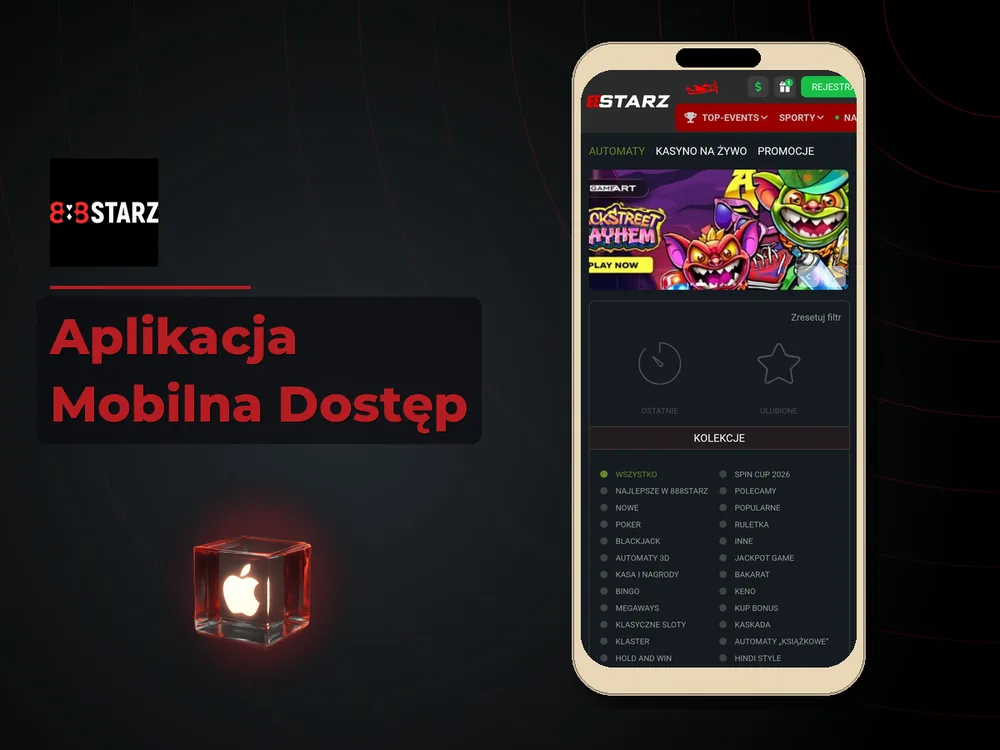 888Starz - Aplikacja Mobilna Dostęp