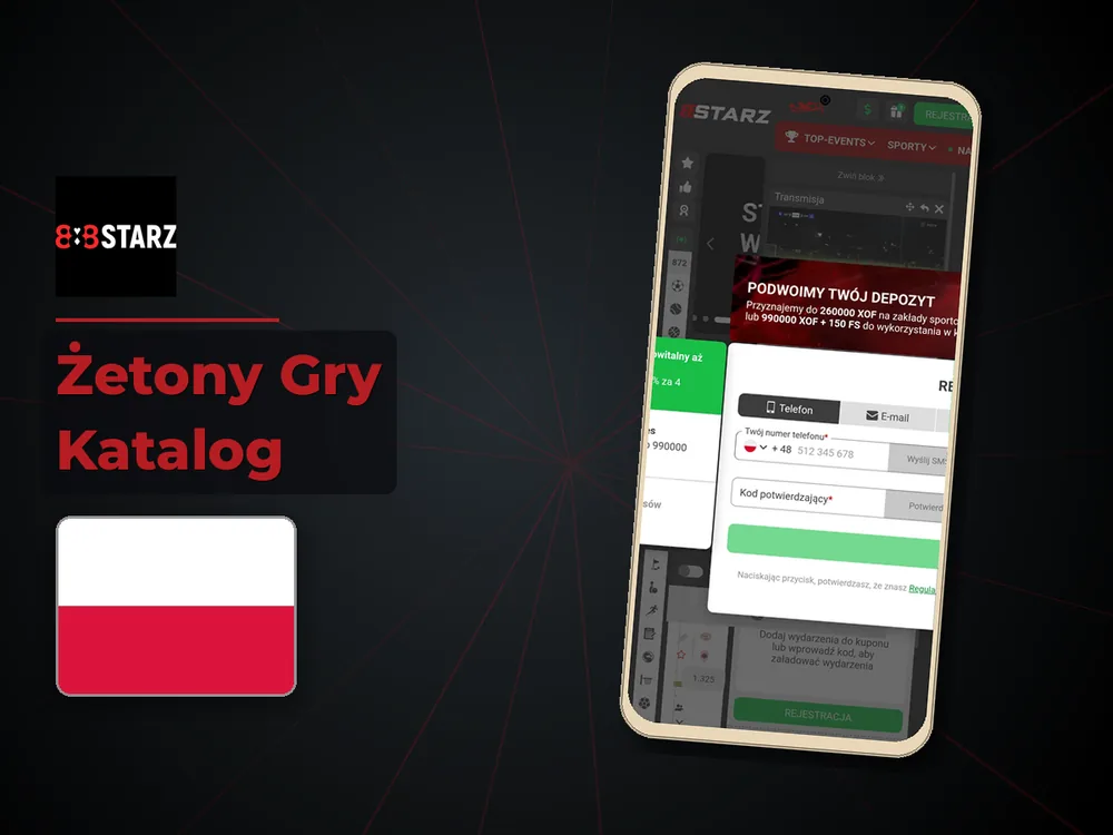 888Starz - Żetony Gry Katalog