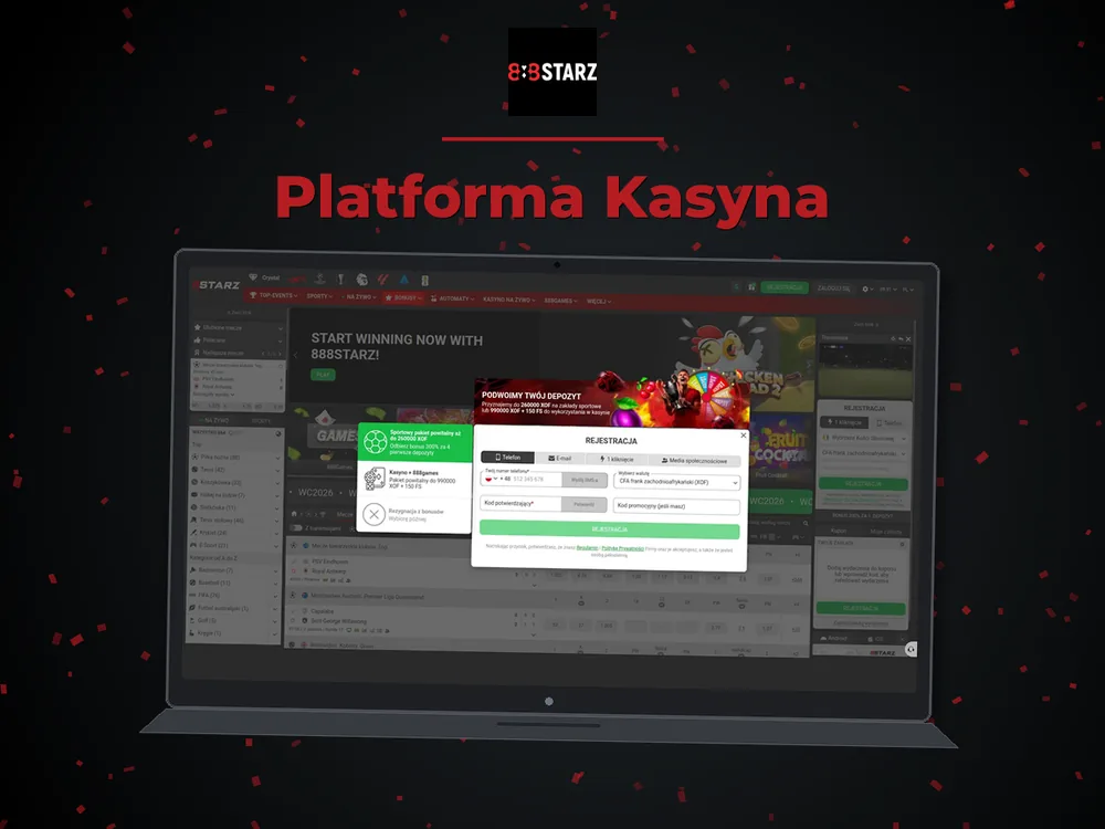 888Starz - Platforma Kasyna