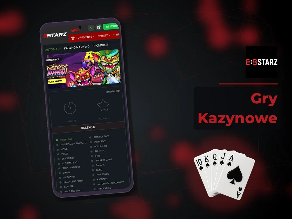 888Starz - Gry Kazynowe
