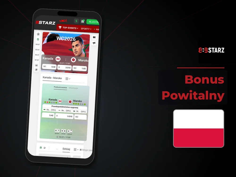 888Starz - Bonus Powitalny
