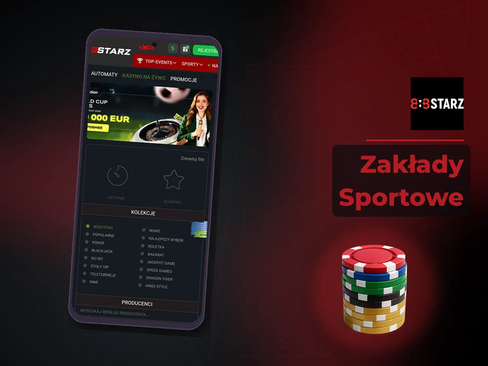 888Starz - Zakłady Sportowe