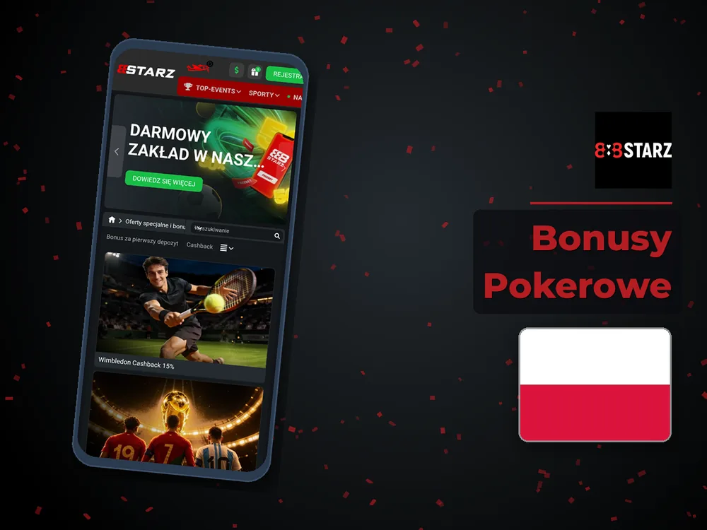 888Starz - Bonusy Pokerowe