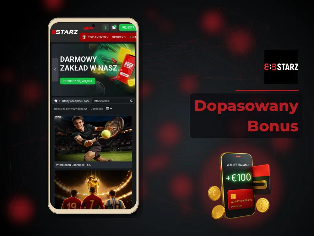 888Starz - Dopasowany Bonus