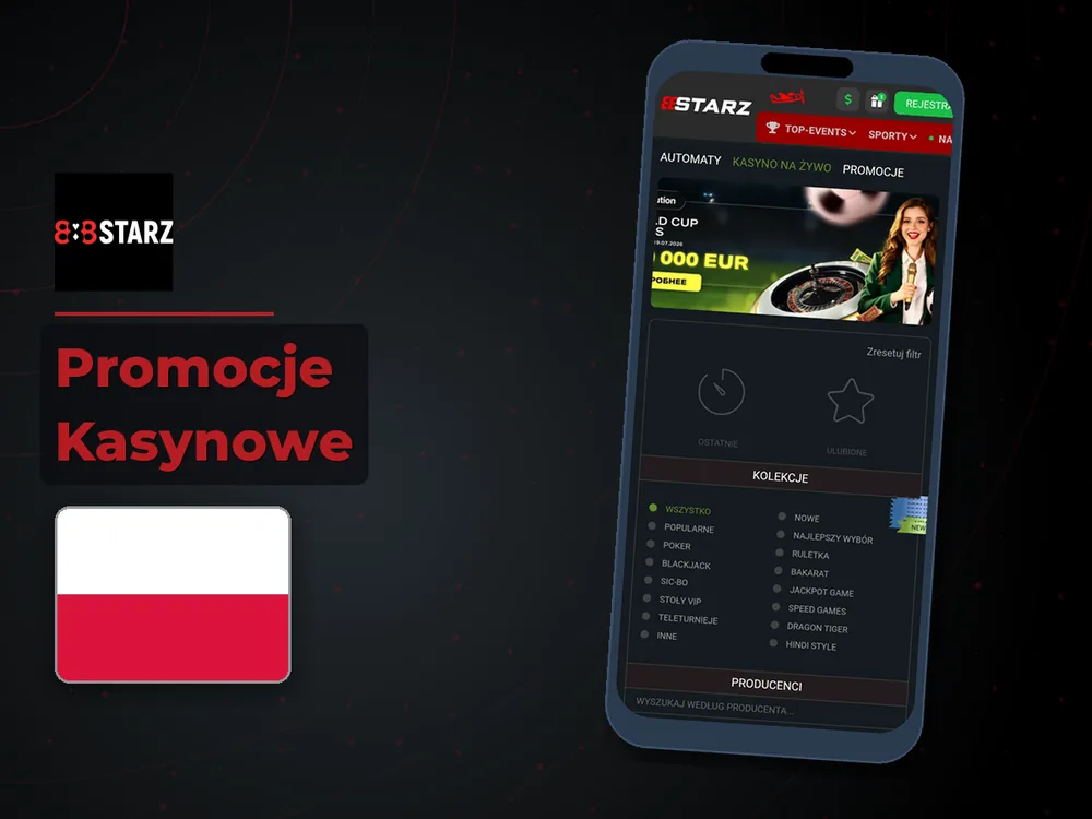 888Starz - Promocje Kasynowe