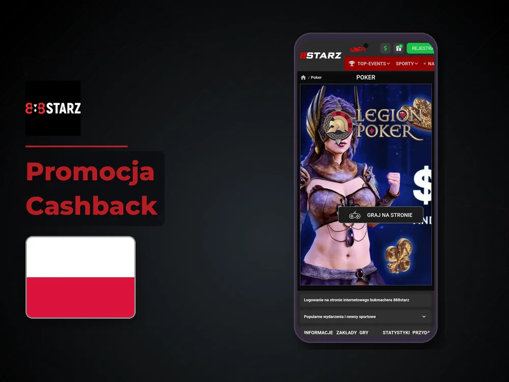 888Starz - Promocja Cashback