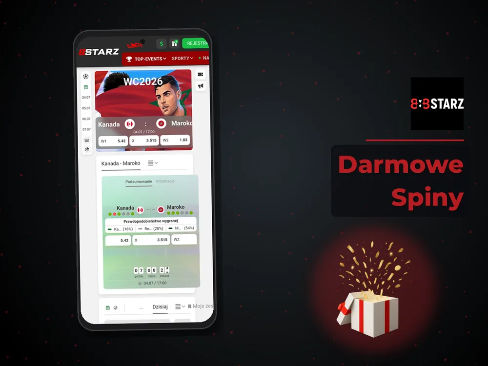 888Starz - Darmowe Spiny