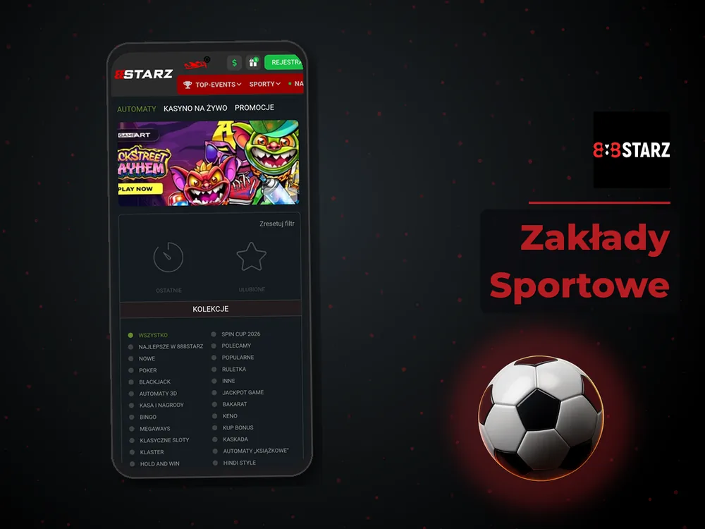 888Starz - Zakłady Sportowe