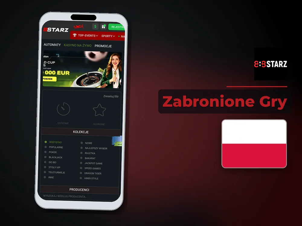888Starz - Zabronione Gry