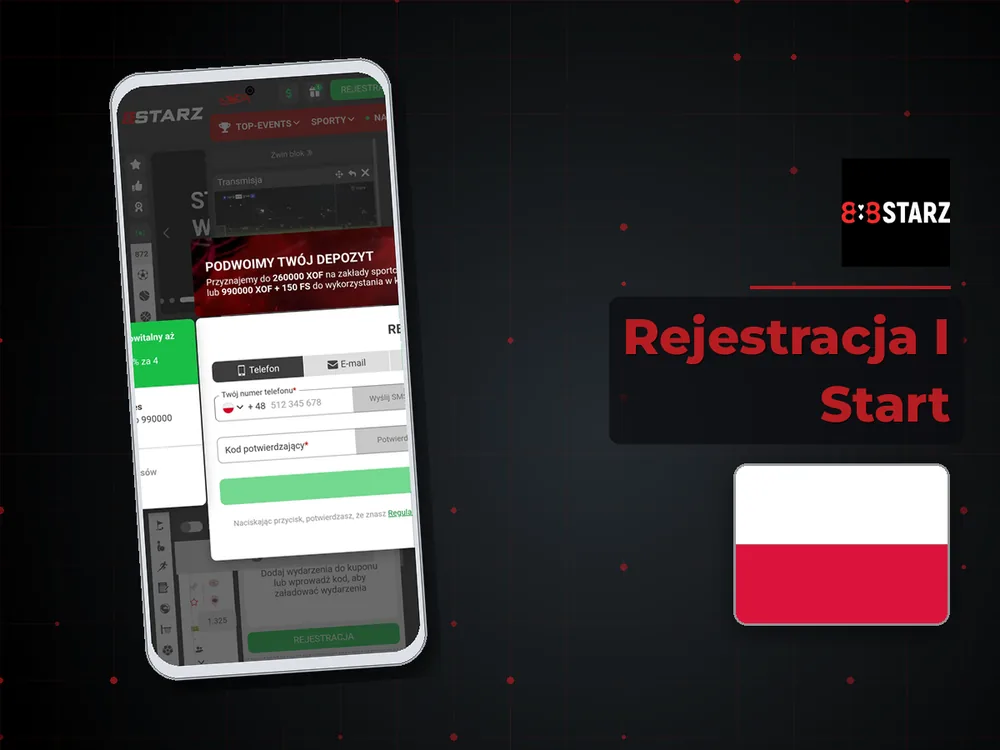 888Starz - Rejestracja I Start