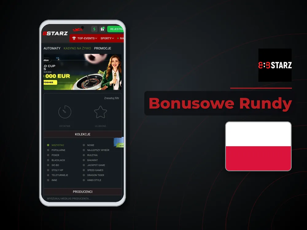 888Starz - Bonusowe Rundy