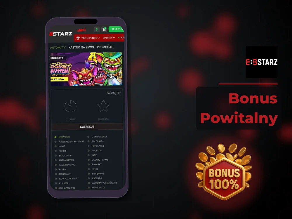 888Starz - Bonus Powitalny
