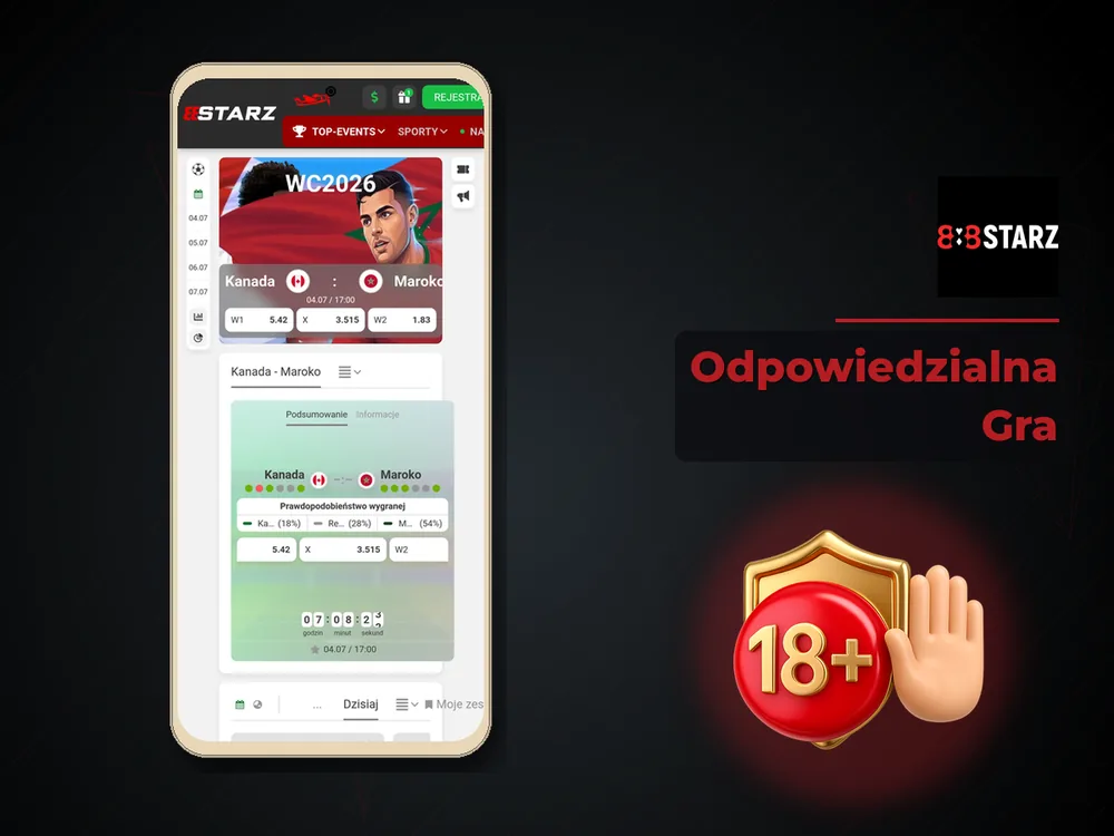 888Starz - Odpowiedzialna Gra